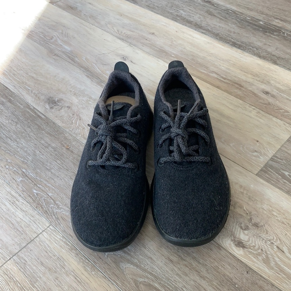 Allbirds Wool Runners Natural Black Women’s 9